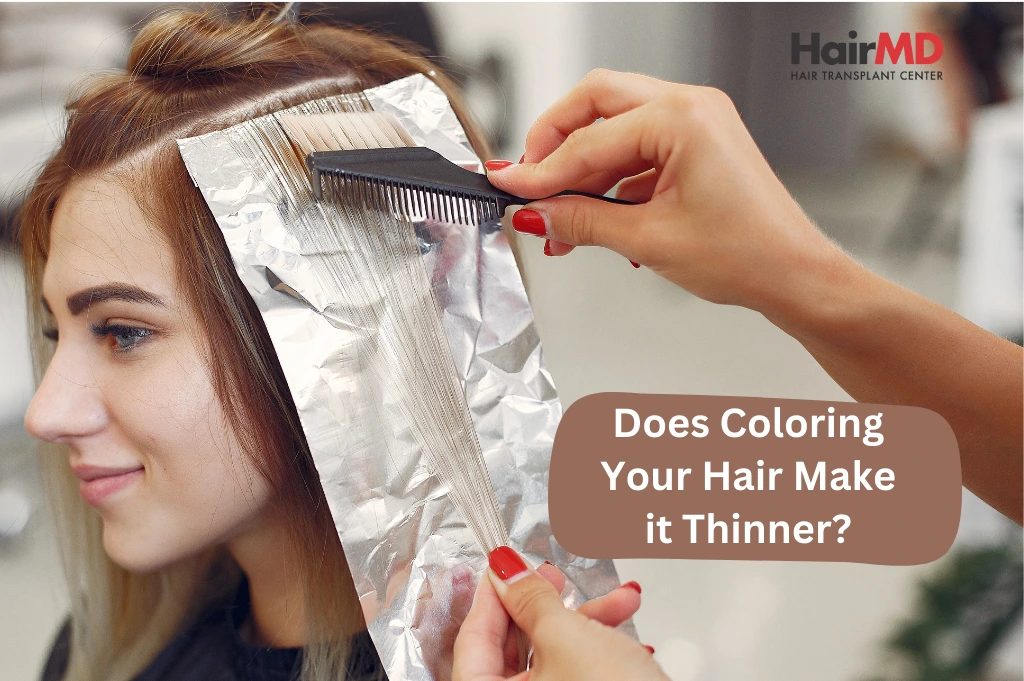 Does Coloring Your Hair Make it Thinner?