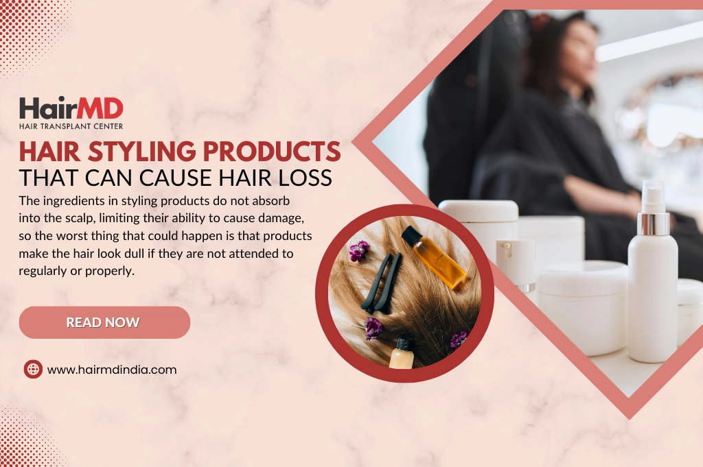 Hair Styling Products that Can Cause Hair Loss