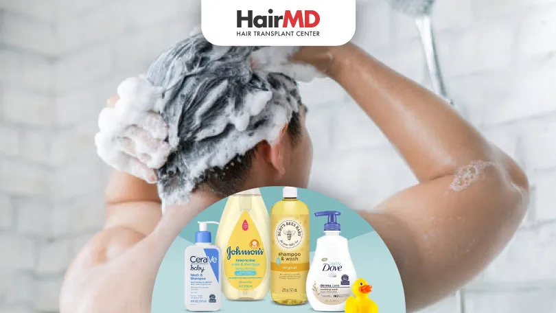 Prevent Hair Loss with Mild Baby Shampoo