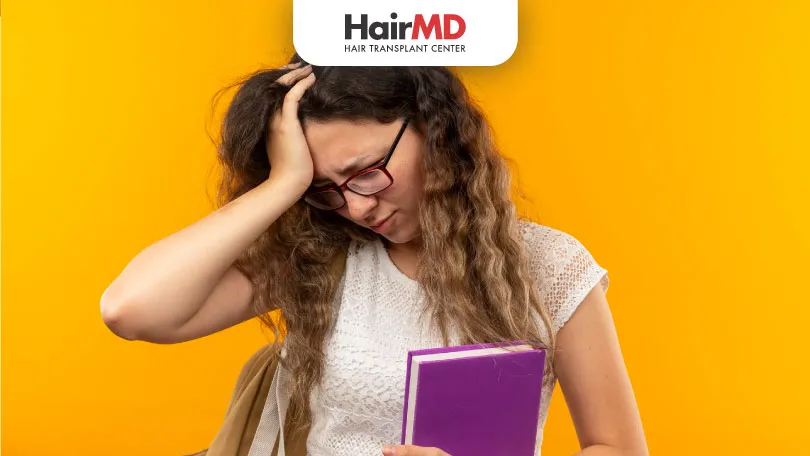 Stress and hair loss connection